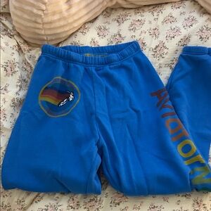 Aviator Nation Women’s XS Mill Valley Blue Sweatpants